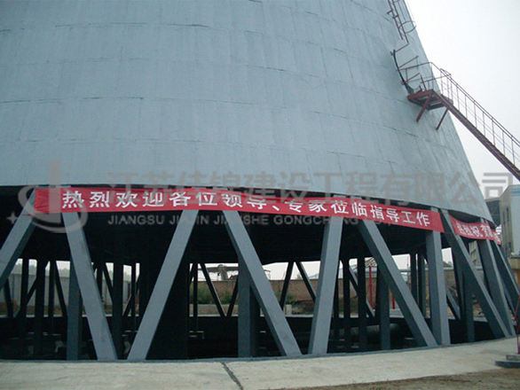 菏泽锦江环保能源公司 1500m2冷却塔